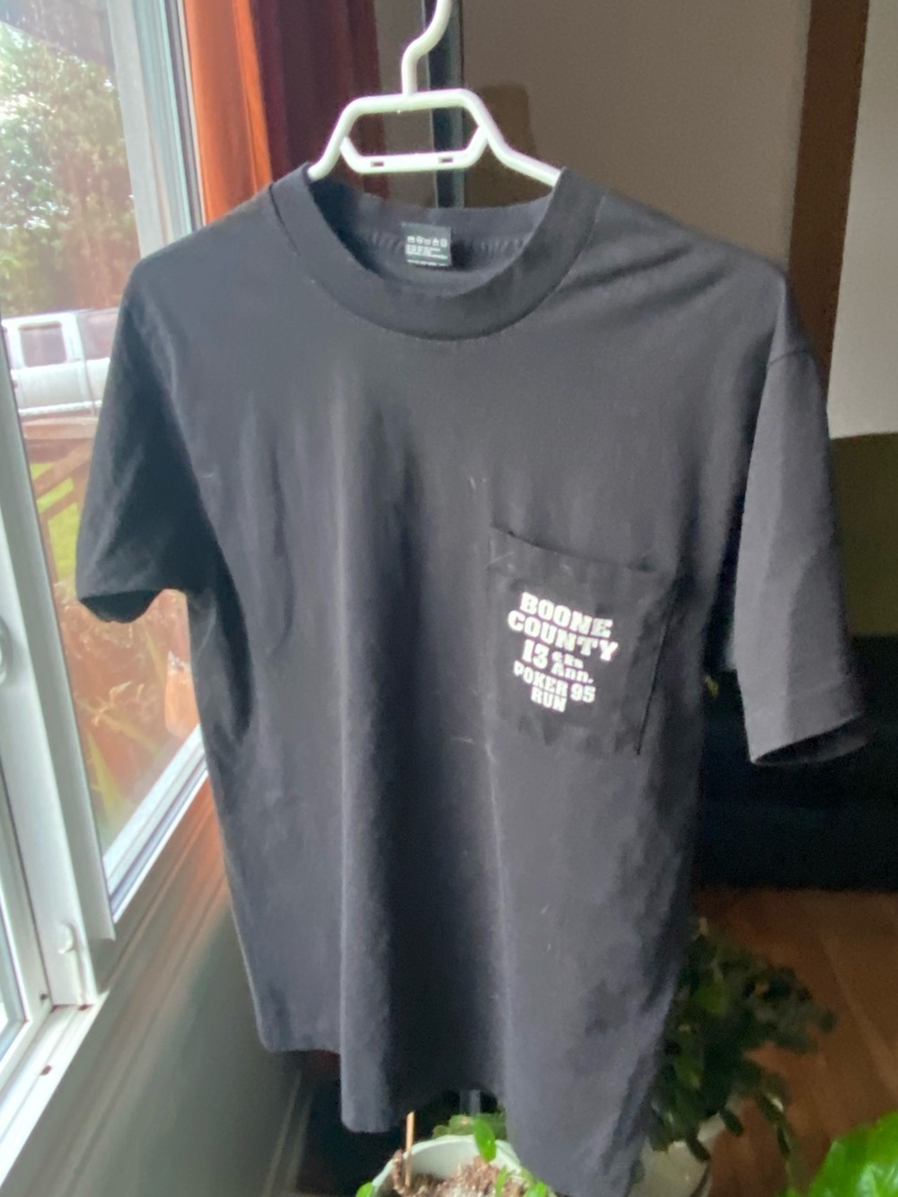 Vintage Biker Black Tee